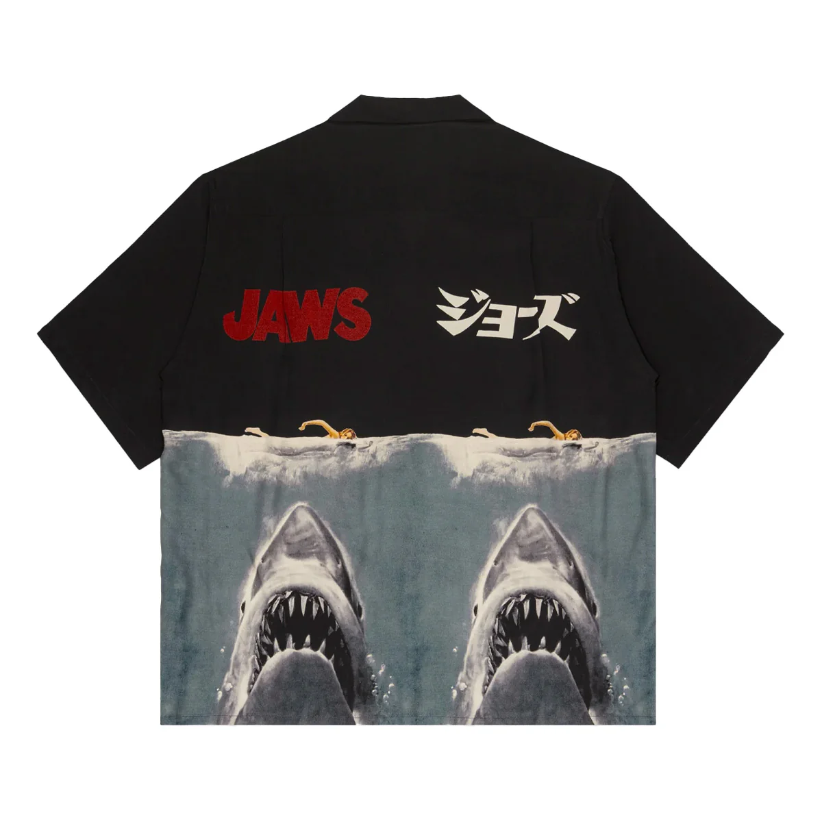 + Jaws Hawaiian Shirt 'Black' - Image 2