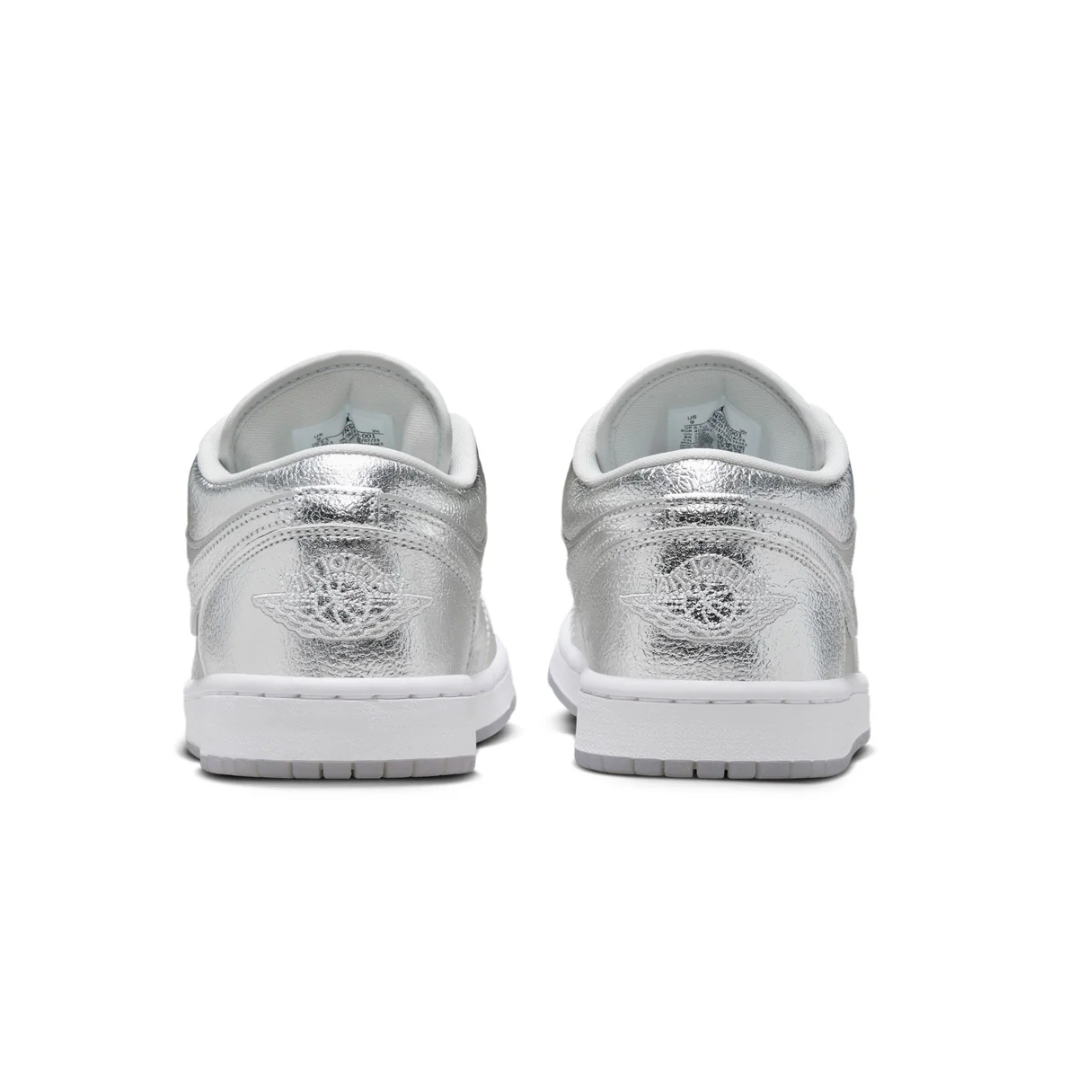 Wmns Air Jordan 1 Low SE 'Metallic Silver' - Image 5