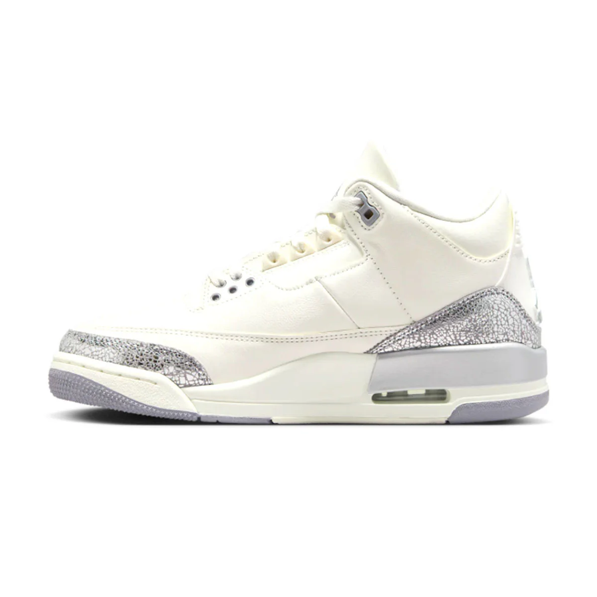 Wmns Air Jordan 3 Retro 'Sail Cement Grey' - Image 3