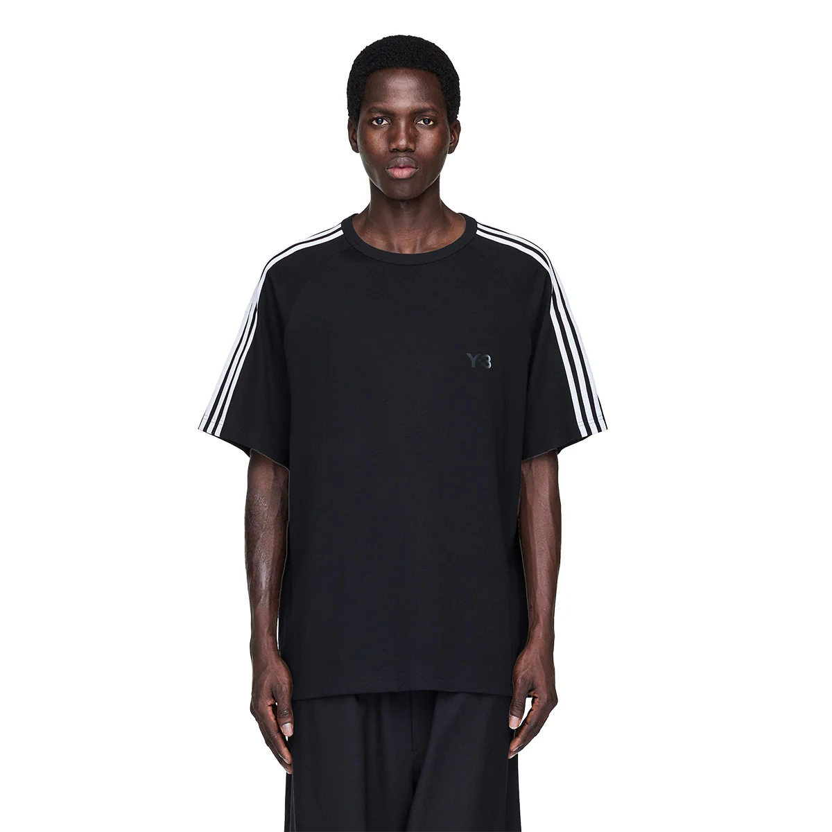 3-Stripes Tee 'Black' - Image 3