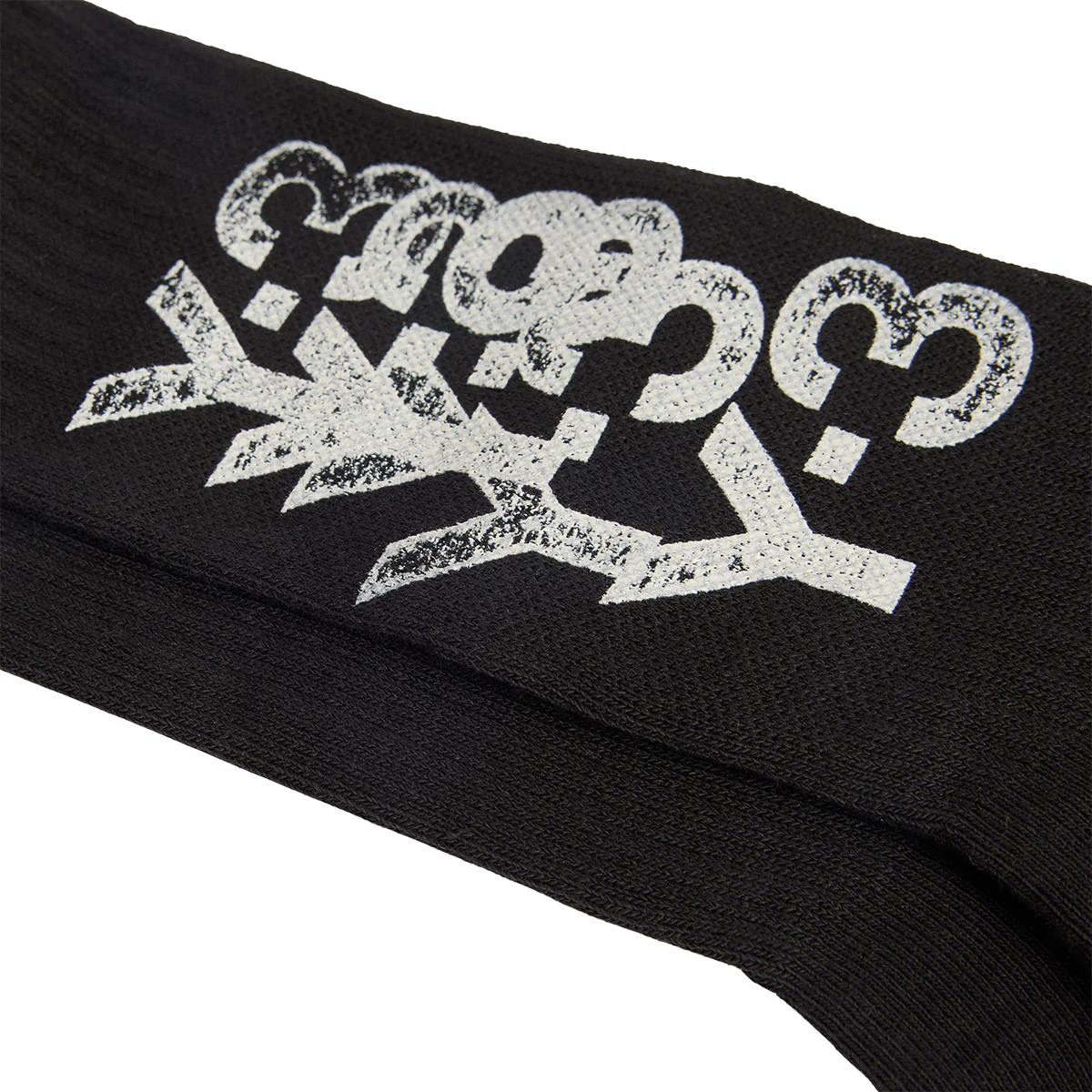 Graphic Crew Logo Socks 'Black' - Image 2