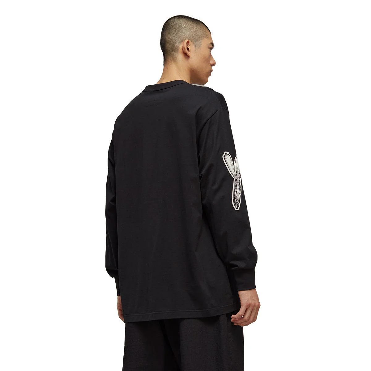 Graphic Logo L/S Tee 'Black' - Image 3