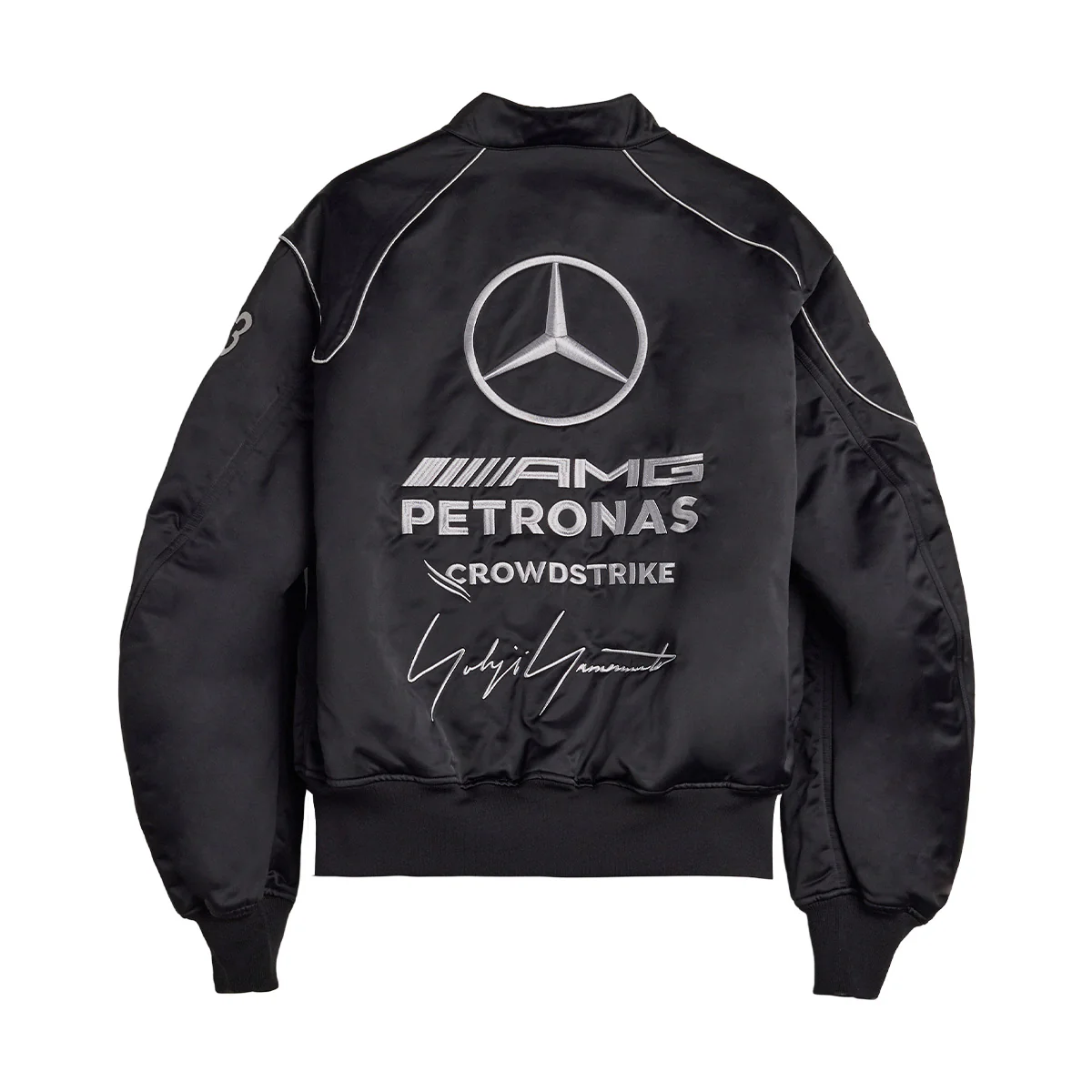 + Mercedes-AMG PETRONAS F1 Team Jacket 'Black' - Image 2