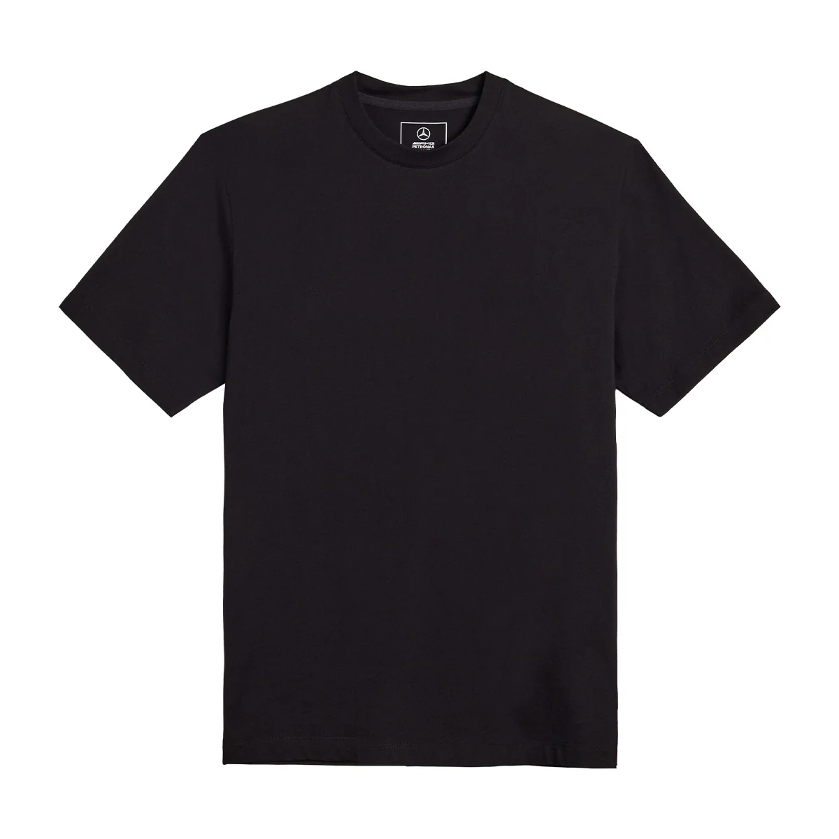 + Mercedes-AMG PETRONAS F1 Team Logo Tee 'Black' - Image 3