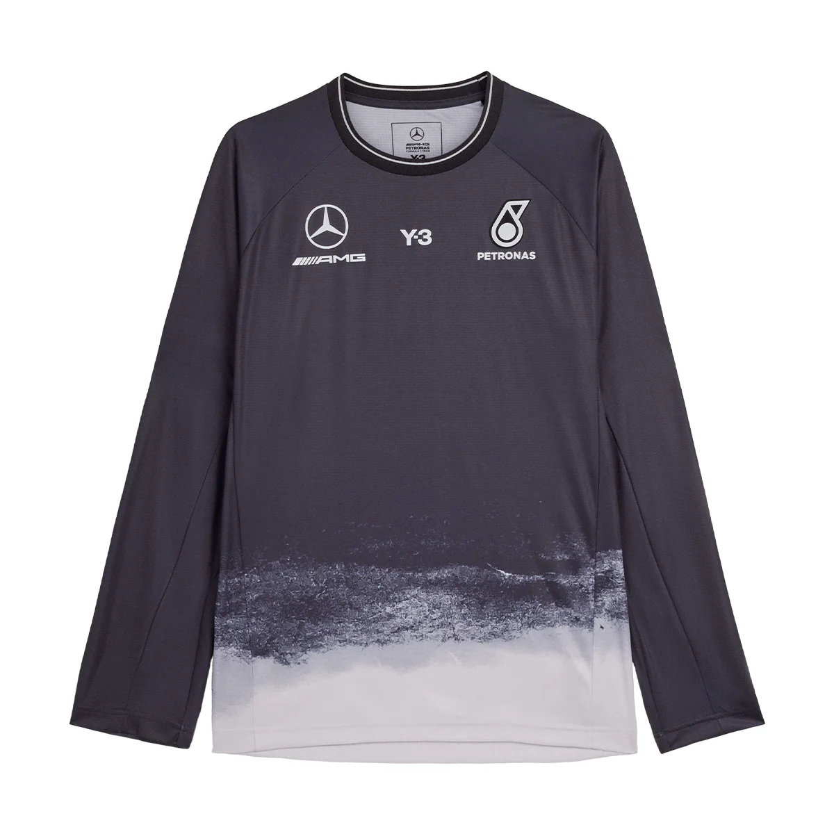 + Mercedes-AMG PETRONAS F1 Team Mechincs L/S Jersey 'Black'
