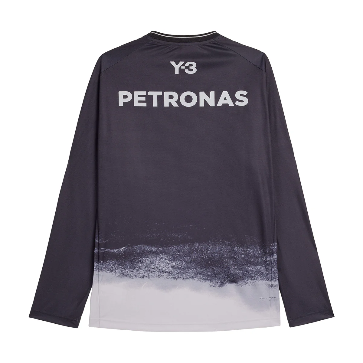 + Mercedes-AMG PETRONAS F1 Team Mechincs L/S Jersey 'Black' - Image 2