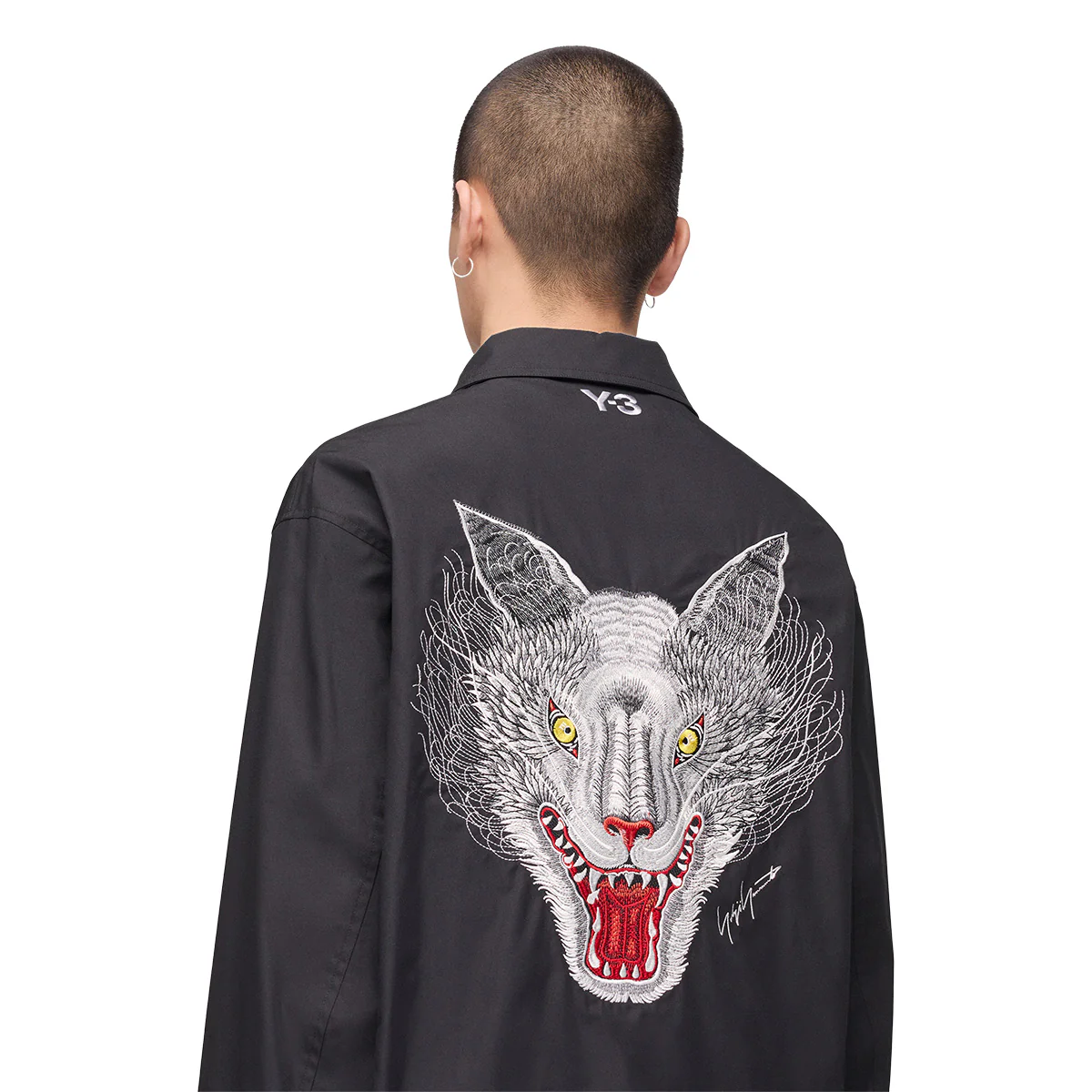 + Mercedes-AMG PETRONAS F1 Team Wolf Jacket 'Black' - Image 4