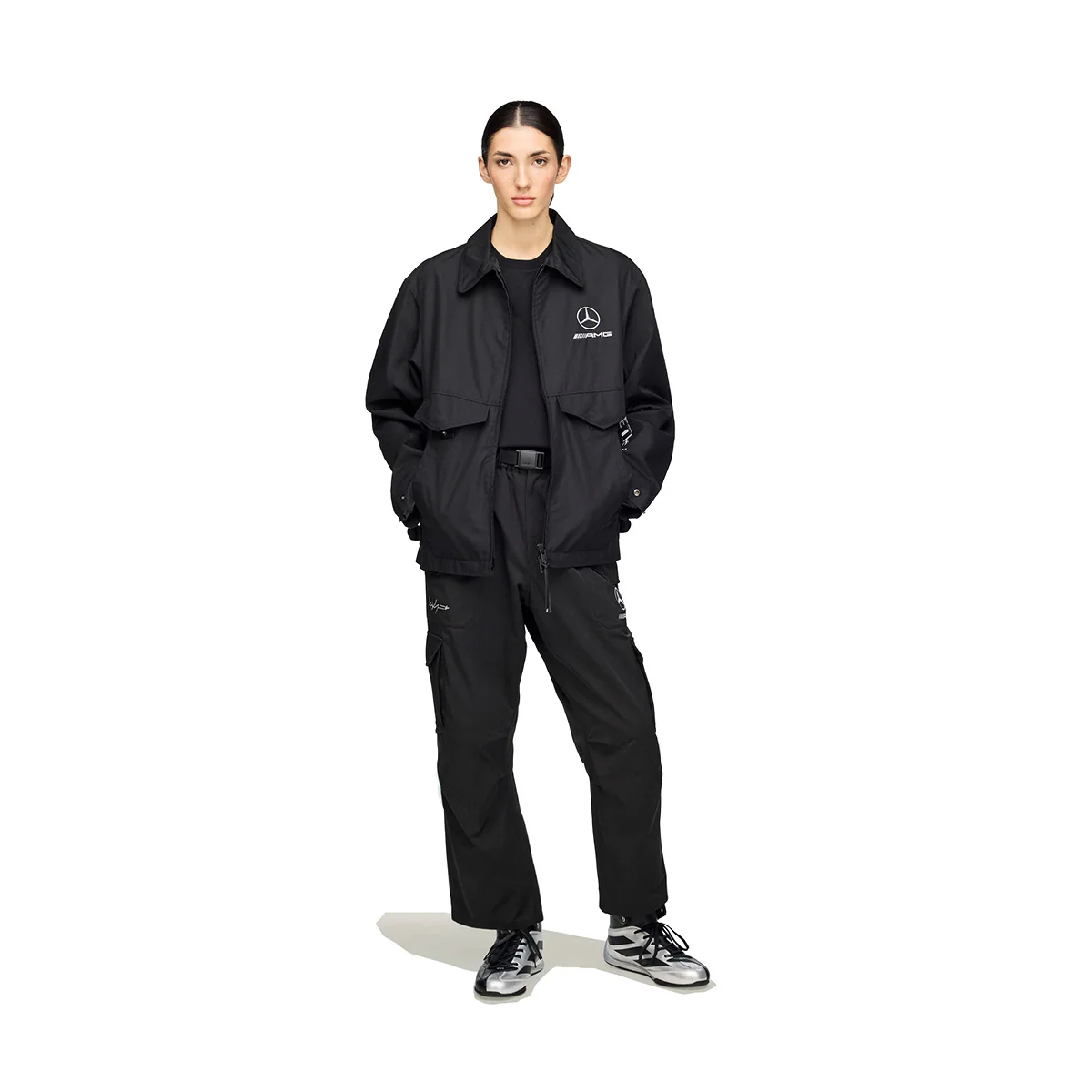 + Mercedes-AMG PETRONAS F1 Team Wolf Jacket 'Black' - Image 5