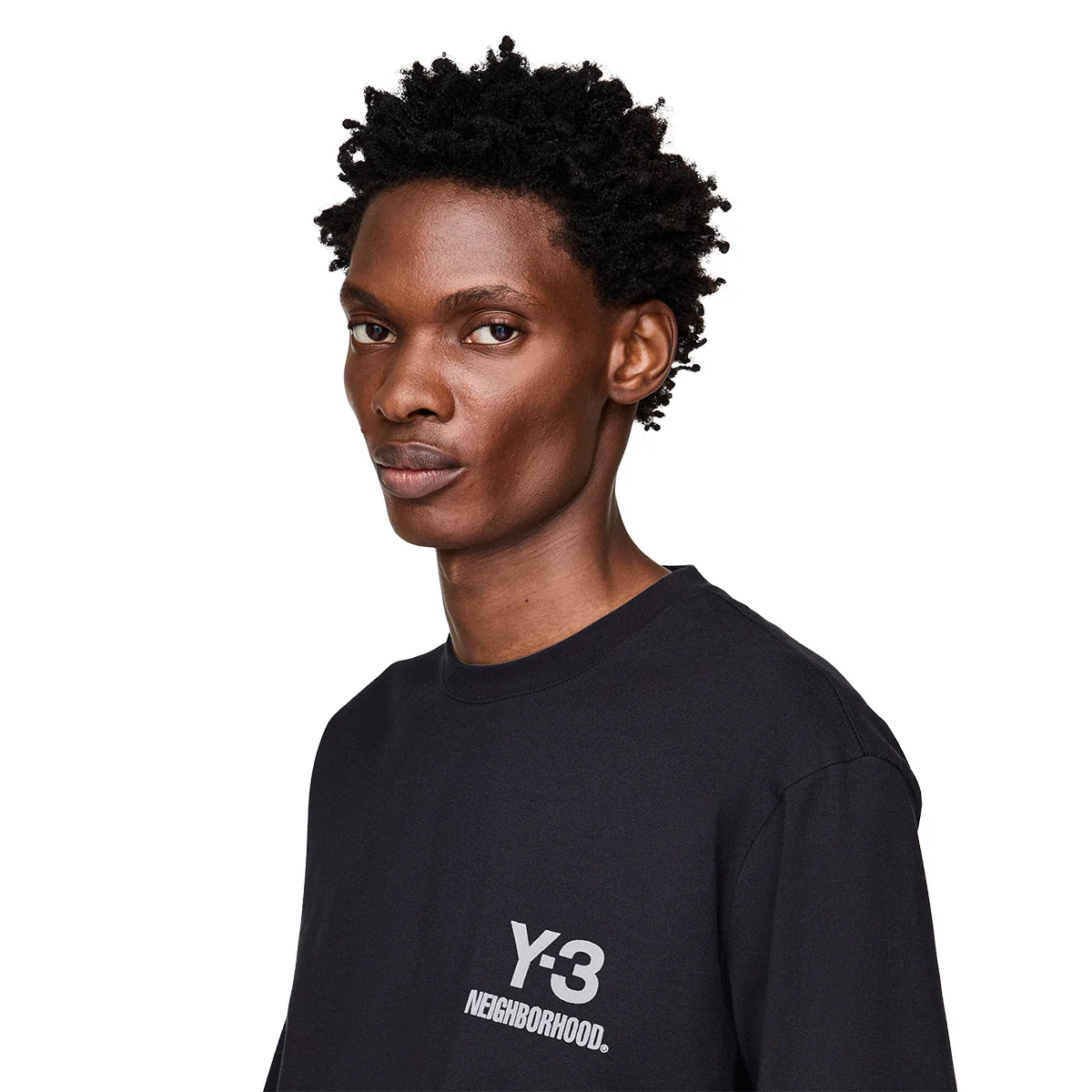 + Neighborhood Logo L/S Tee 'Black' - Image 5