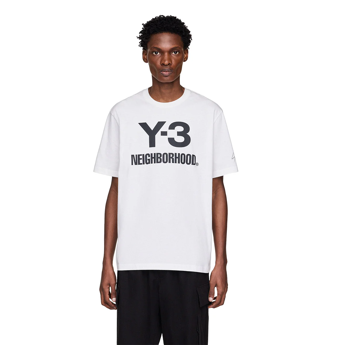 + Neighborhood Logo Tee 'White' - Image 3